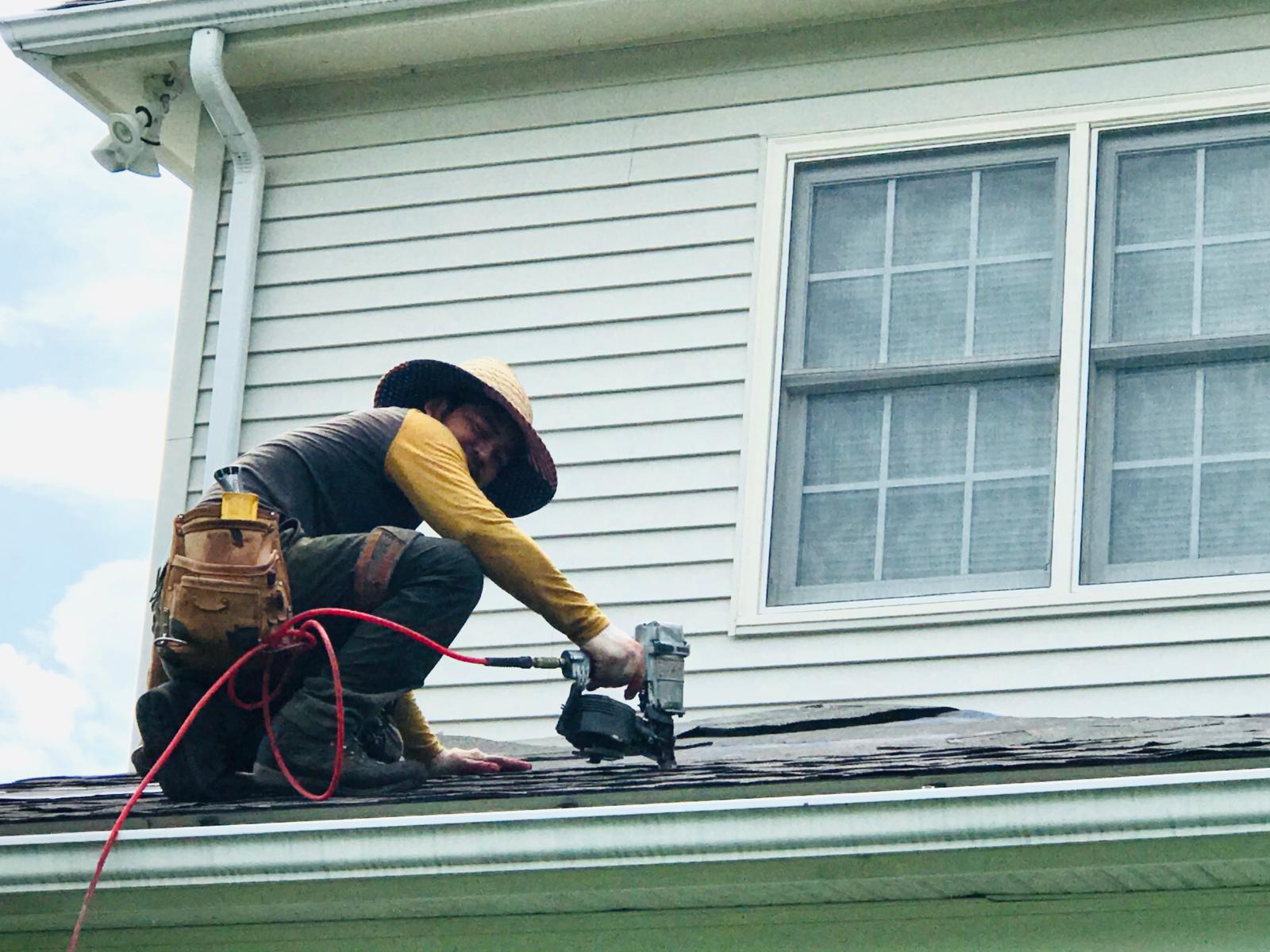 United Developers architectural shingle roof replacement in the DMV