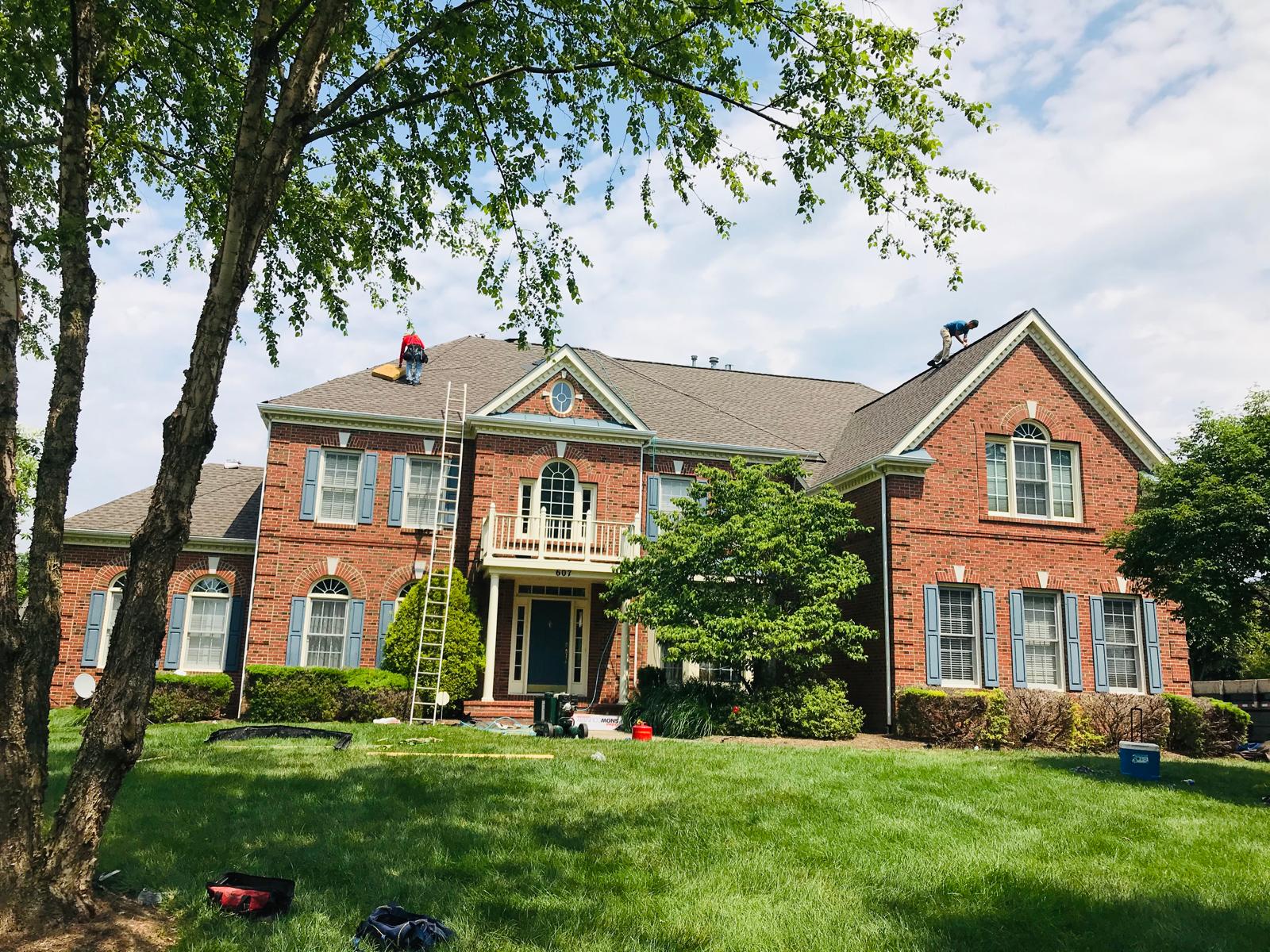 Single-day shingle roof replacement by United Developers
